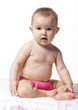 adorable toddler posing