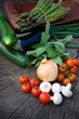Fresh garden produce