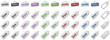 Shop tags Icon Set