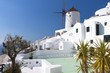 Traditional village of Oia at Santorini in Greece