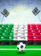 Italy Flag Pattern on Seat Italy Flag Pattern on Seat