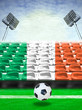 Ireland Flag Pattern on Seat Ireland Flag Pattern on Seat