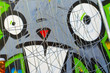 mad rabbit prisoner. graffiti