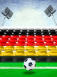 Germany Flag Pattern on Seat Germany Flag Pattern on Seat