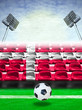 Denmark Flag Pattern on Seat Denmark Flag Pattern on Seat