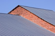 Corrugated roof