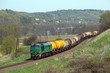 Freight diesel train