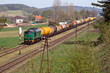 Freight diesel train
