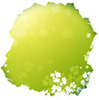 paper hole with Spring or summer background