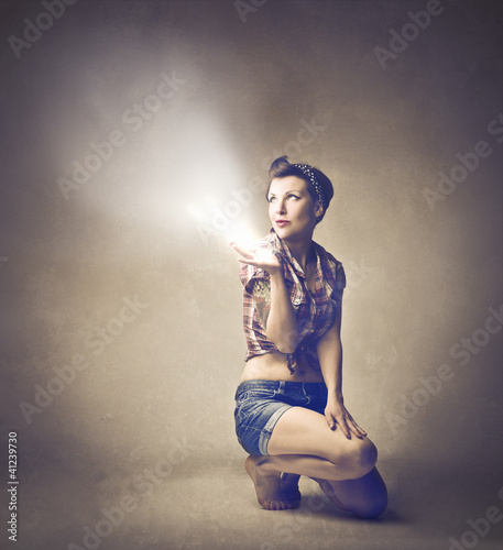 Photo: Lighting beauty Lighting beauty