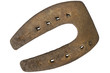horseshoe with seven holes, lucky charm horseshoe with seven holes, lucky charm