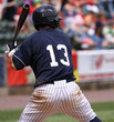 Baseball batter, left-handed