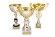 Three golden cups