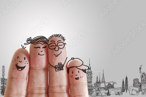 Illustration: finger family finger family