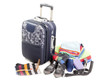 preparing luggage