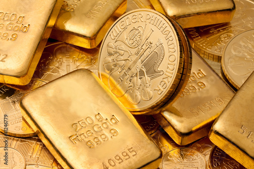 Foto: Geldanlage in echtem Gold Geldanlage in echtem Gold