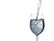 Wasser und Glas