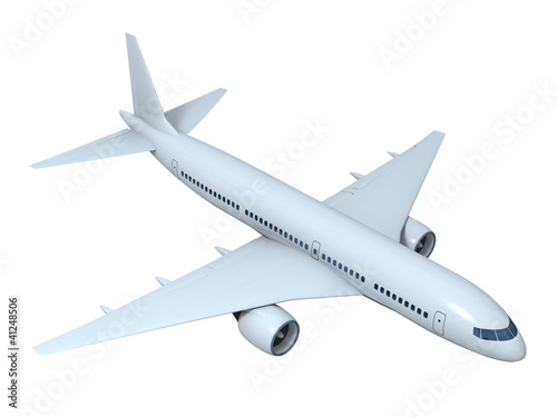 Illustration: Jet airplane Jet airplane