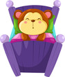 Monkey sleeping