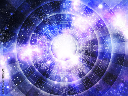 Illustration: Astrology Background Astrology Background