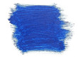 blue stroke of the paint brush isolated on white blue stroke of the paint brush isolated on white