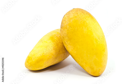 Photo: Yellow mango isolated Yellow mango isolated