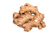 Ginger Root Isolated On White Background
