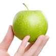 Granny Smith Apple with Hand