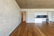 Foto: modern concrete house with hardwood floor, kitchen modern concrete house with hardwood floor, kitchen