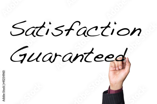 Photo: Satisfaction guaranteed Satisfaction guaranteed