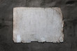 old paper on wall