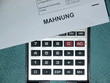 Mahnung