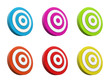 arrow in target 3d render