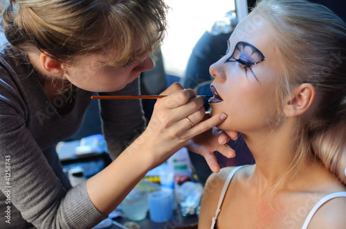 Photo: Make up preparation. Make up preparation.