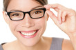 Details der Fotografie Eyewear glasses woman happy