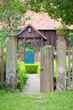 Eingang zu einem Bauerngarten