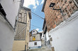Calle típica de Hervás, Cáceres, España