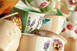 Painted ceramic pots