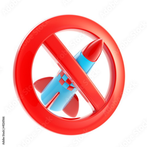 Illustration: War forbidden sign icon isolated War forbidden sign icon isolated