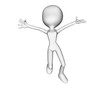 3d woman