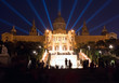 Montjuic fountain show