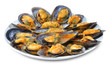 Ración de mejillones a la marinera.