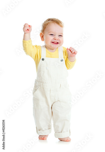 Photo: baby steps first time studio shot baby steps first time studio shot