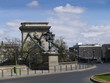 Chain Bridge worlds 1st suspension bridge Budapest Hungary