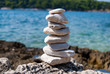 Pebble pyramid