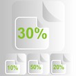 percentages labels