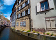 Colmar waterside medieval houses