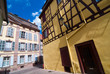 Street on Colmar old town, France