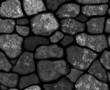 Vector seamless texture of stonewall in black color. Vector seamless texture of stonewall in black color.