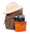 Vintage articles for travelers.